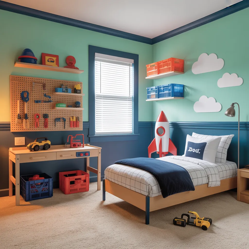 ideas for boy nursery