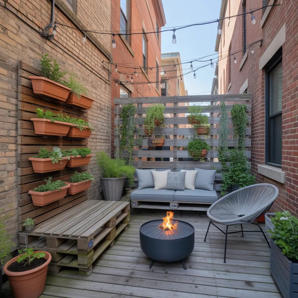 ideas for brownstone backyard