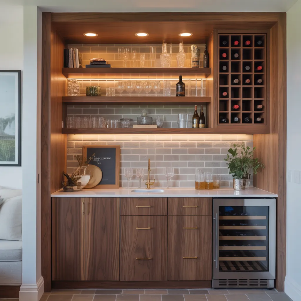 ideas for built in bar