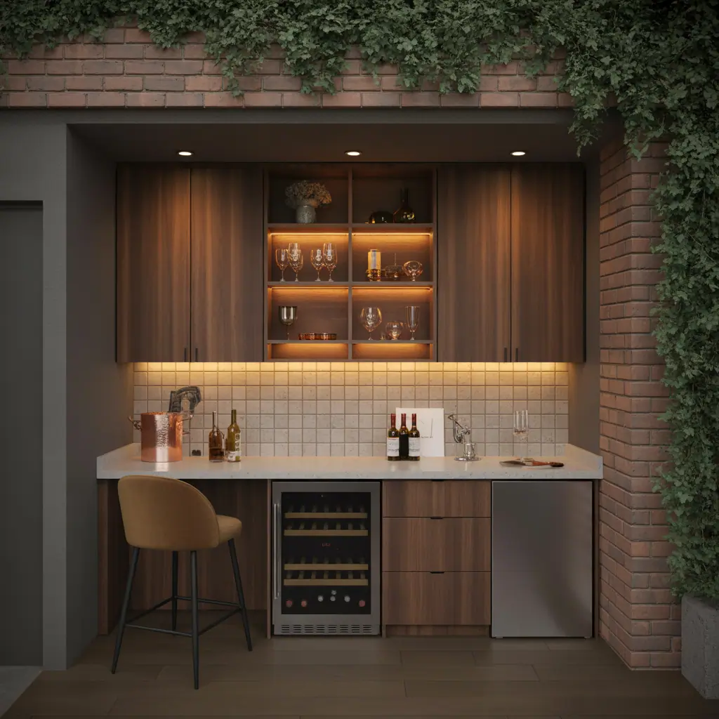 ideas for built in bar