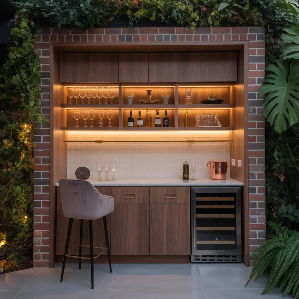 ideas for built in bar