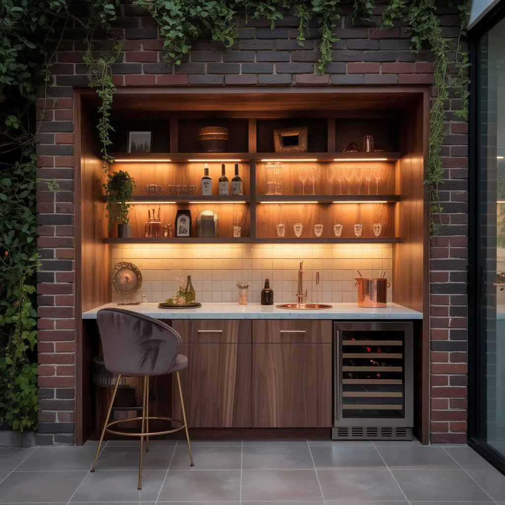 ideas for built in bar