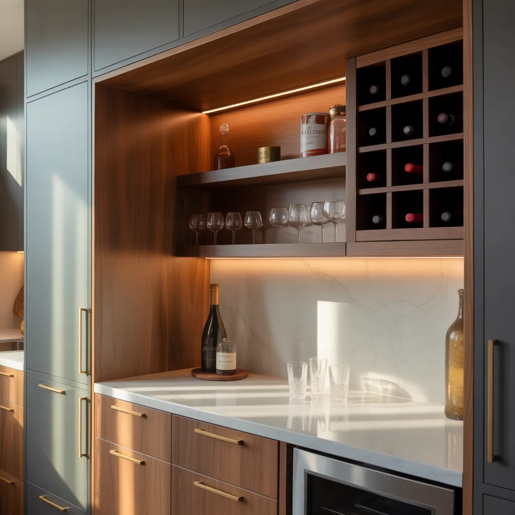 ideas for built in bar