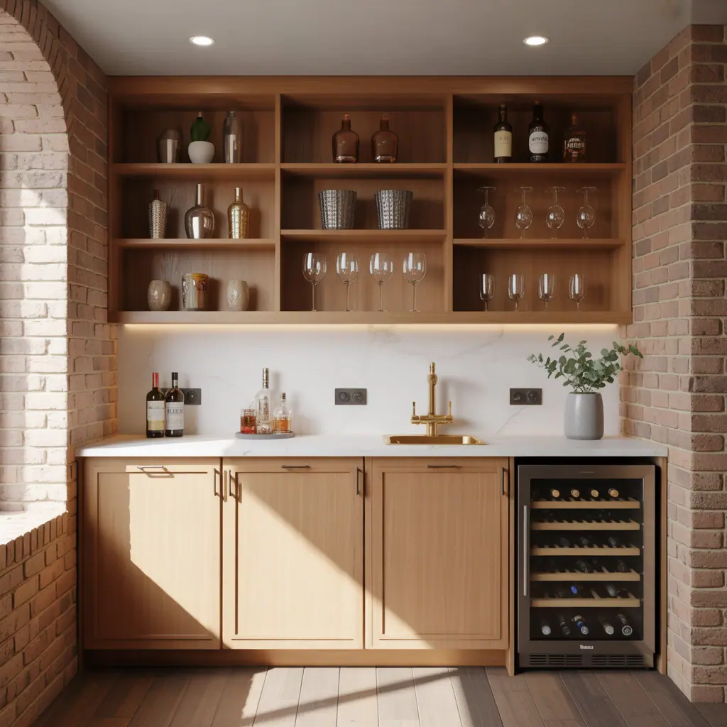 ideas for built in bar