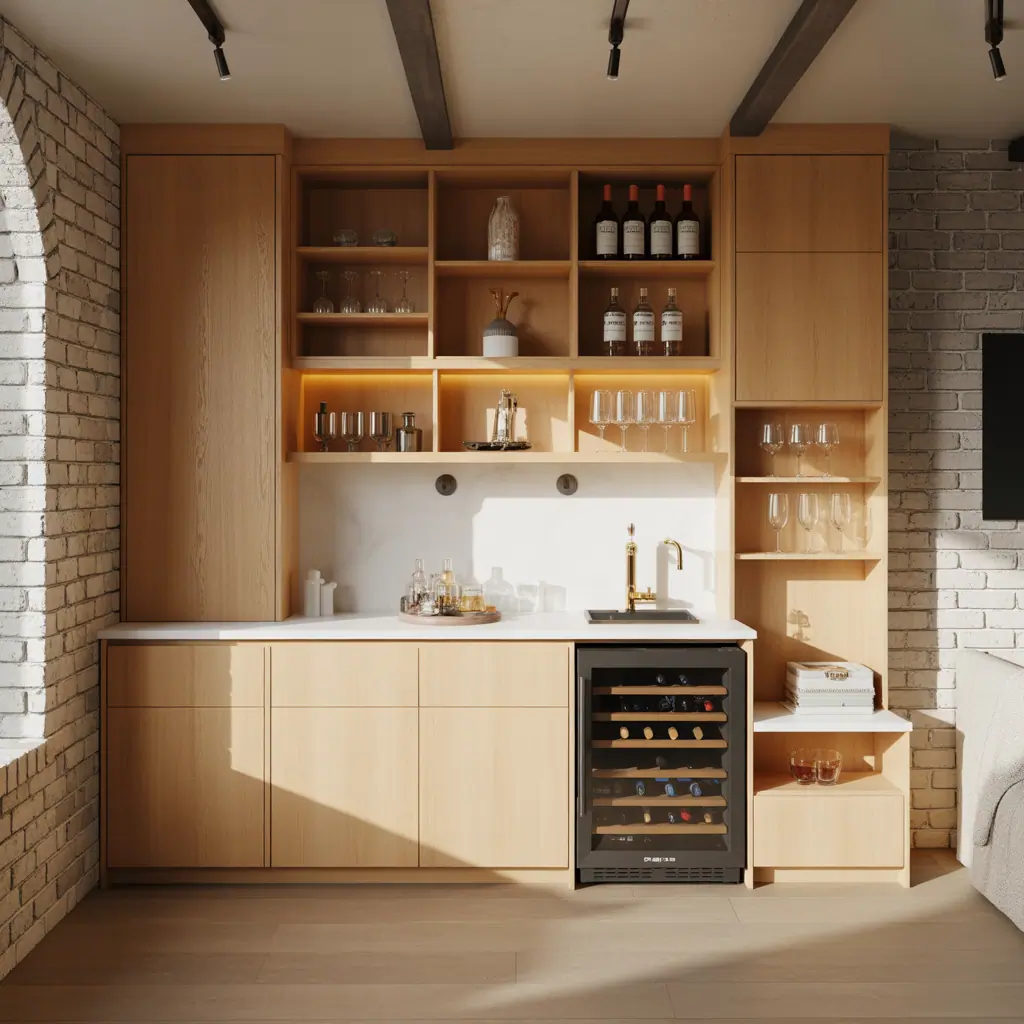 ideas for built in bar