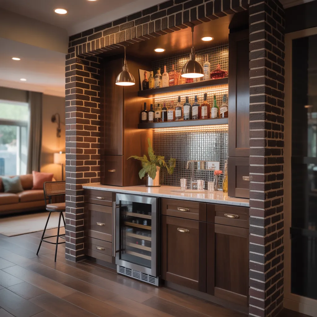 ideas for built in bar