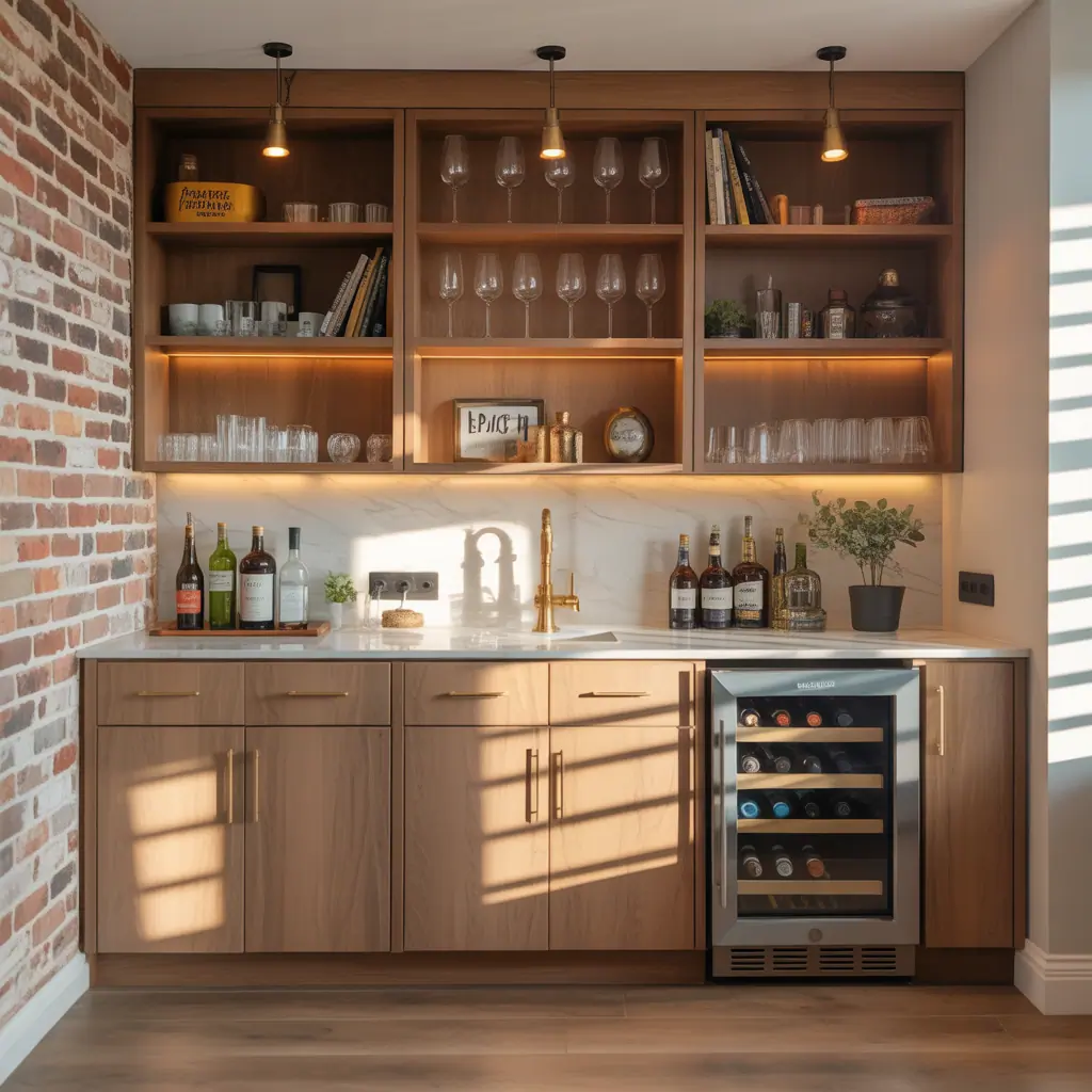 ideas for built in bar
