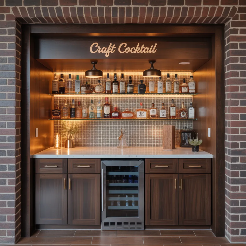 ideas for built in bar
