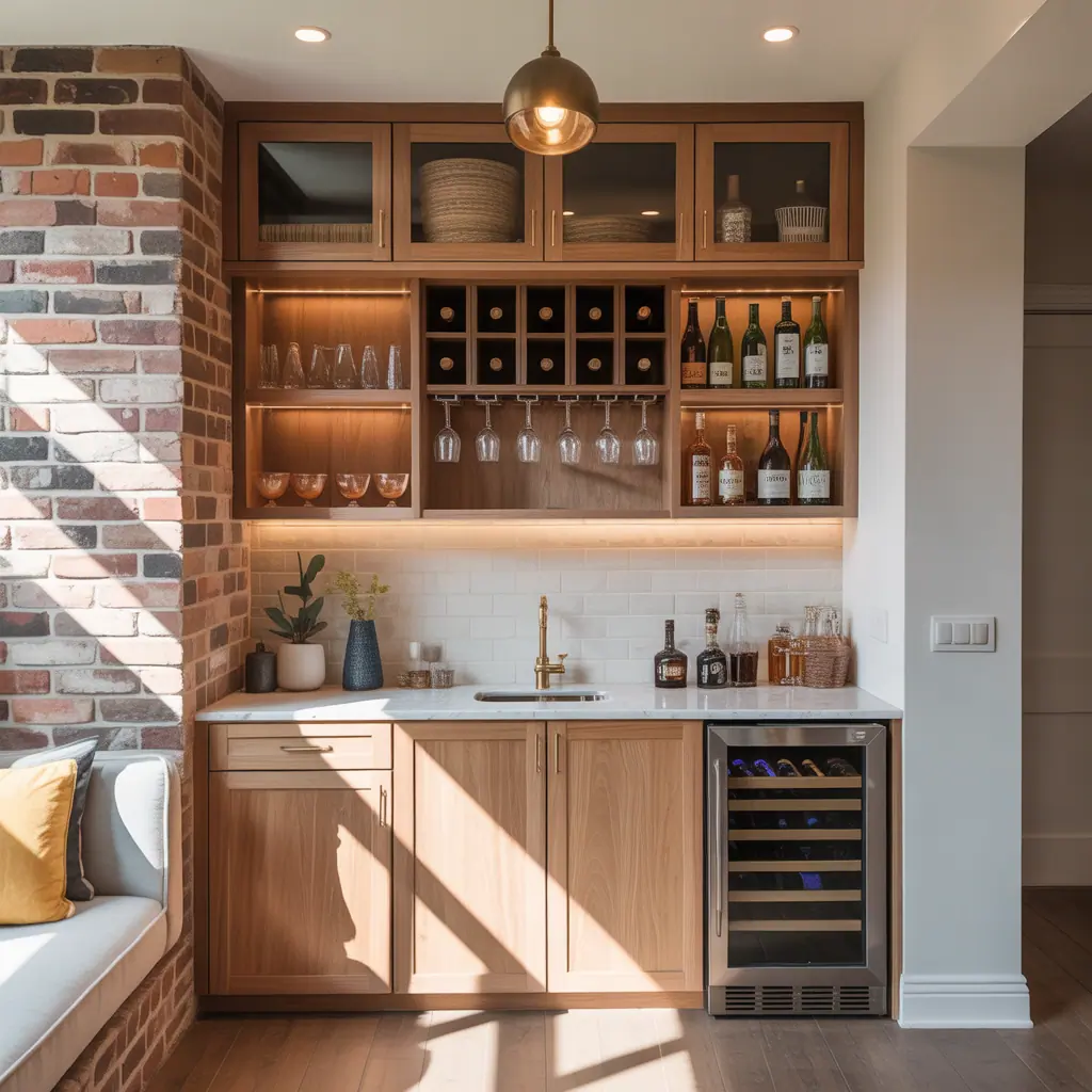 ideas for built in bar