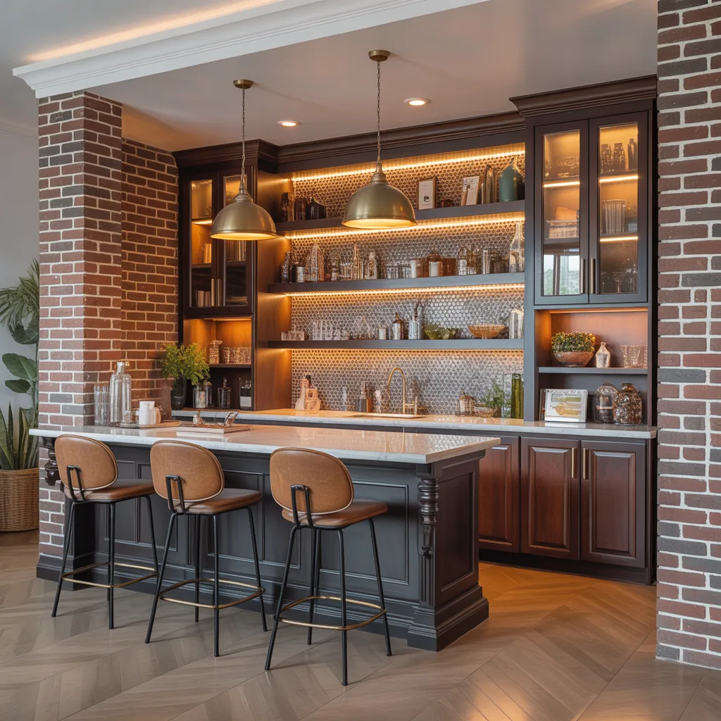 ideas for built in bar