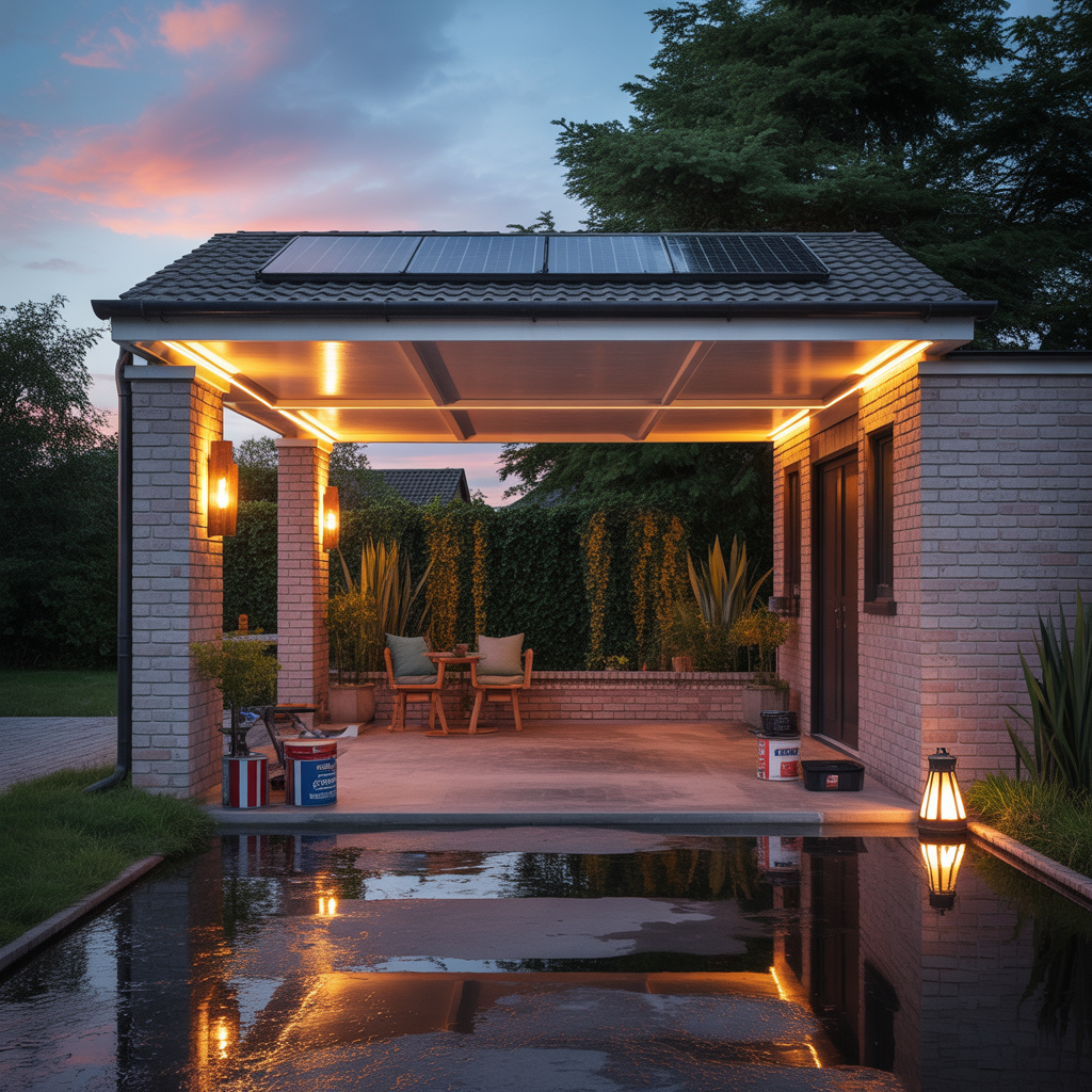 ideas for carport lights