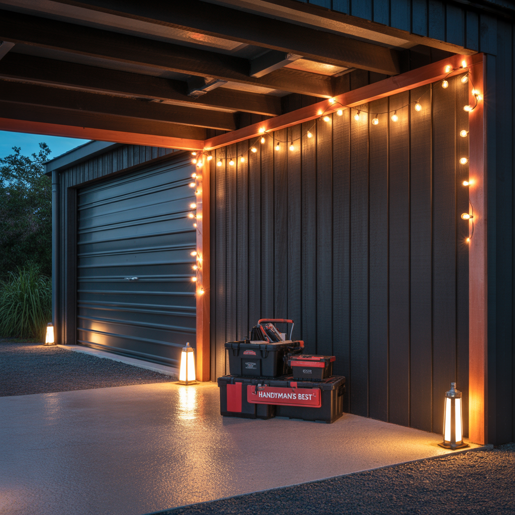 ideas for carport lights