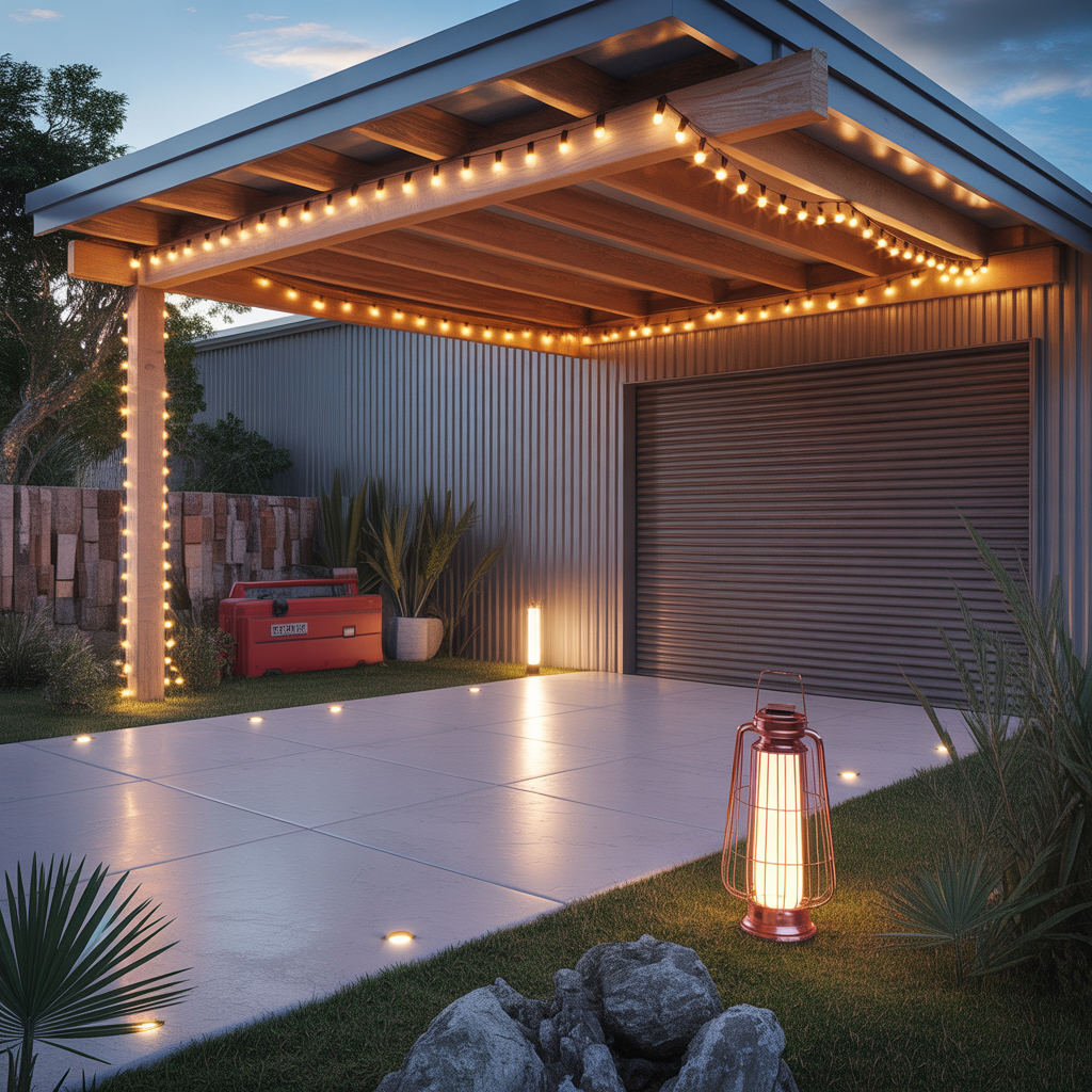 ideas for carport lights