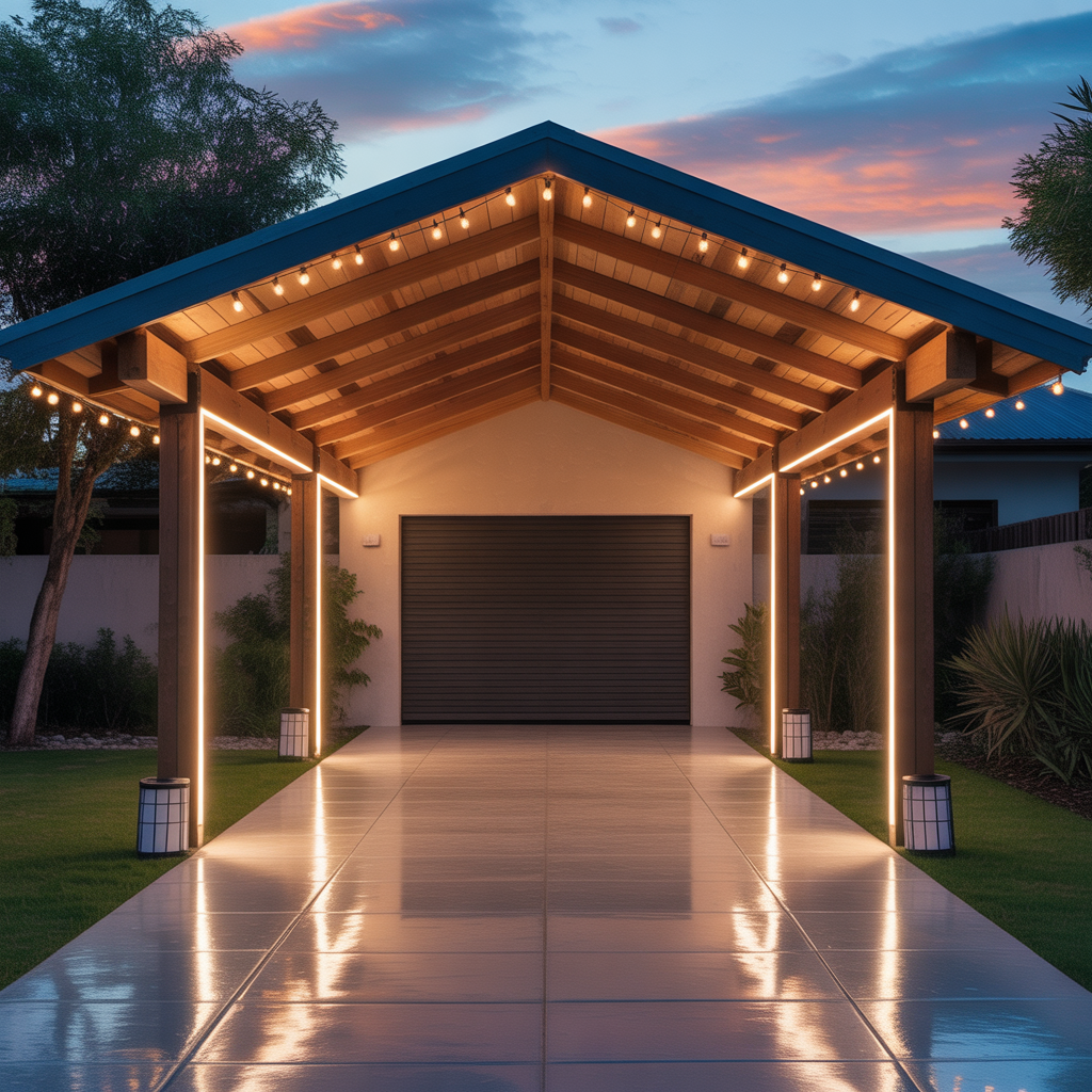 ideas for carport lights