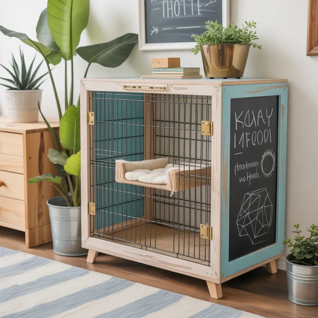 ideas for cat cage decoration