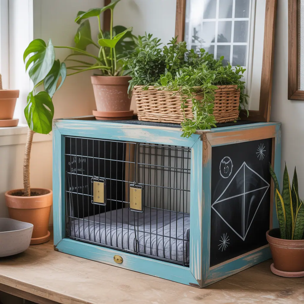 ideas for cat cage decoration