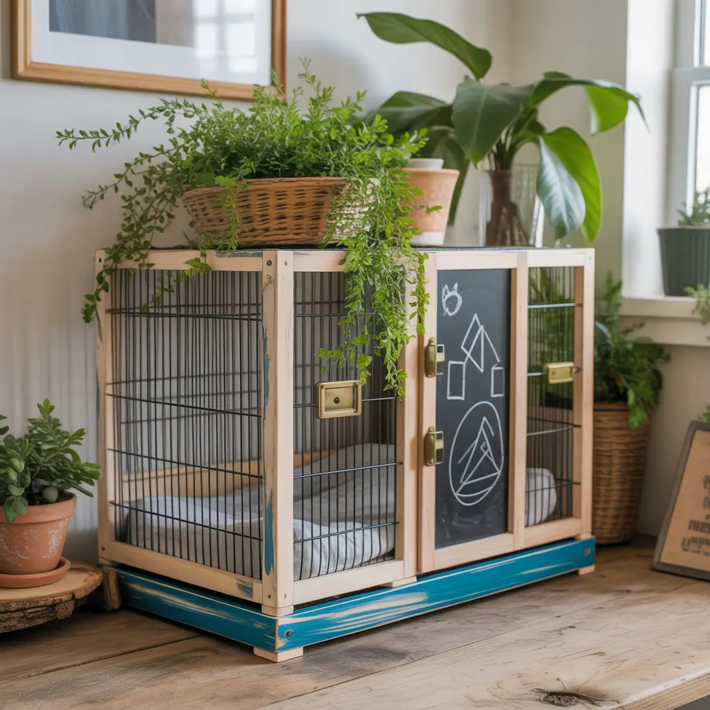 ideas for cat cage decoration