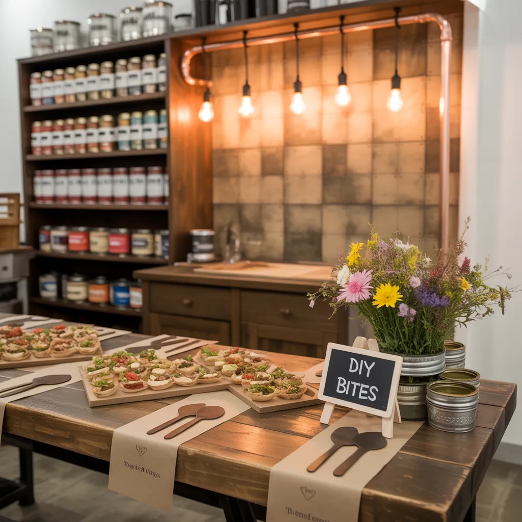 ideas for catering table setup