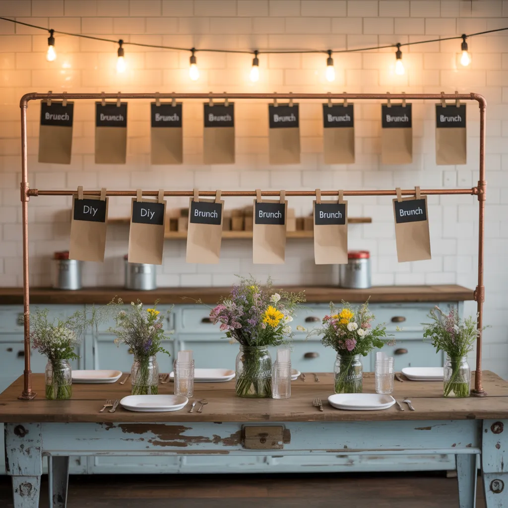 ideas for catering table setup