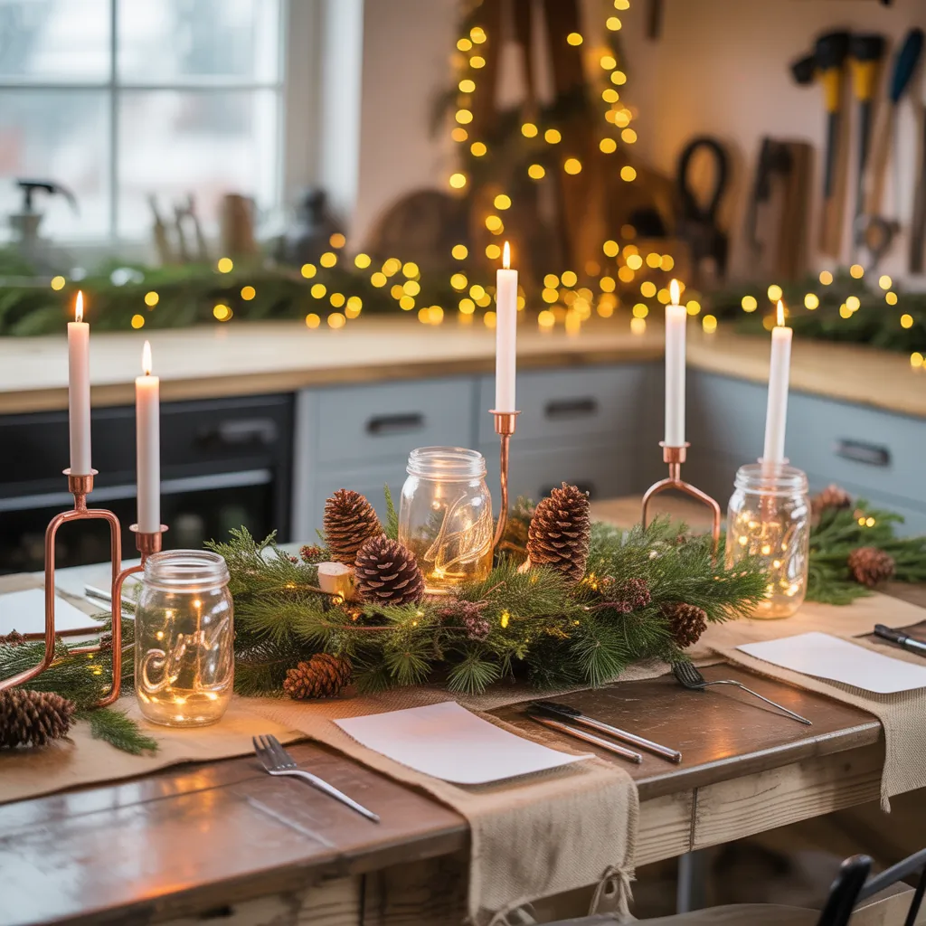 ideas for christmas table decorations 2