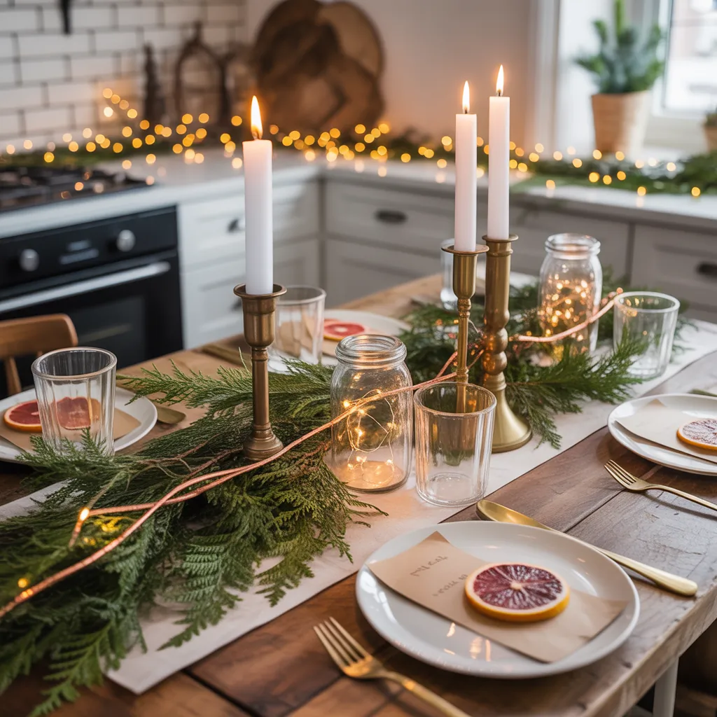 ideas for christmas table decorations 2