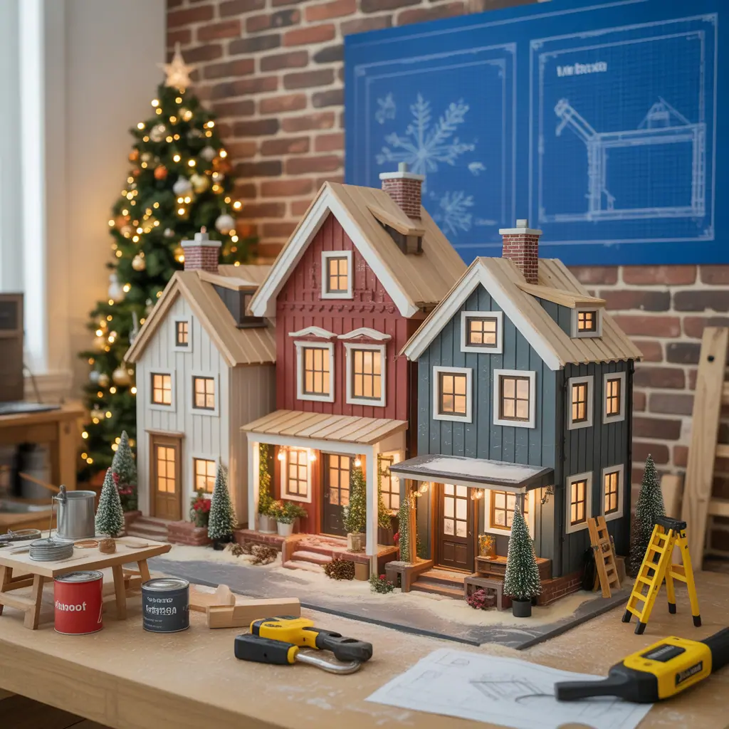ideas for christmas village