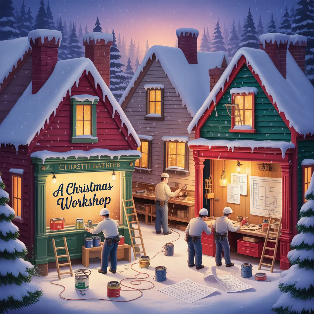 ideas for christmas village