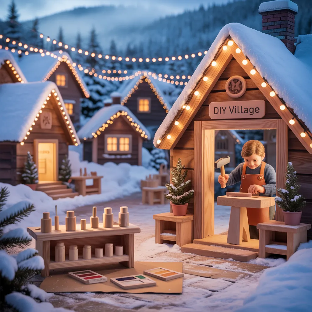 ideas for christmas village