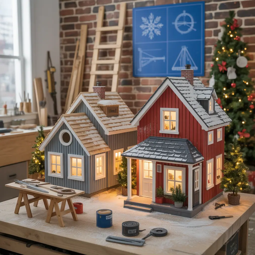 ideas for christmas village