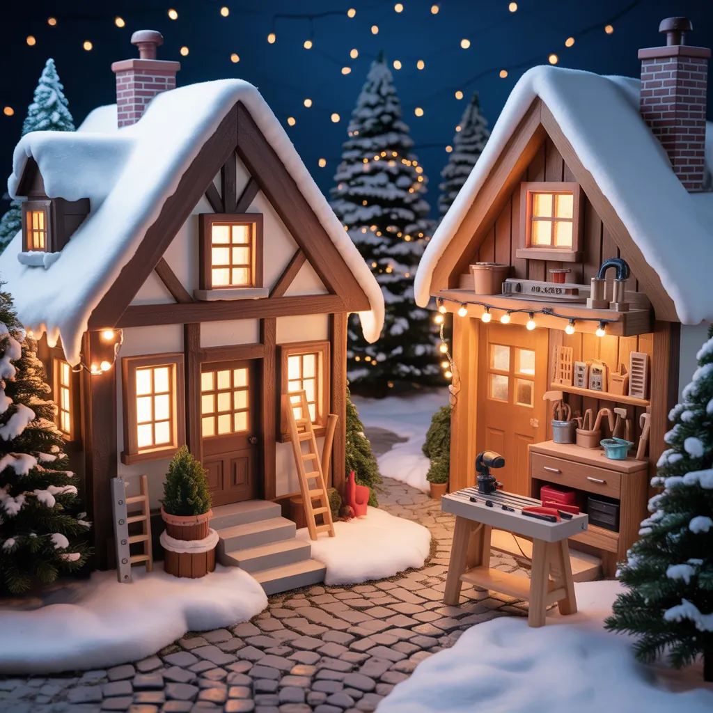 ideas for christmas village