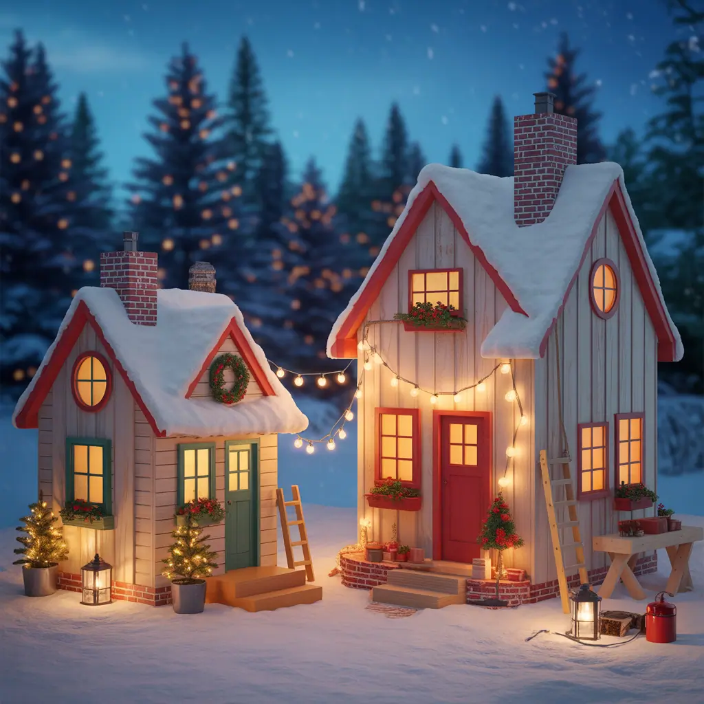 ideas for christmas village
