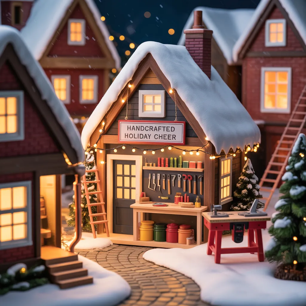 ideas for christmas village