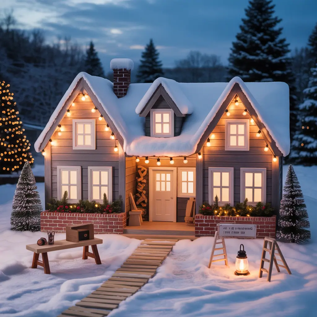 ideas for christmas village