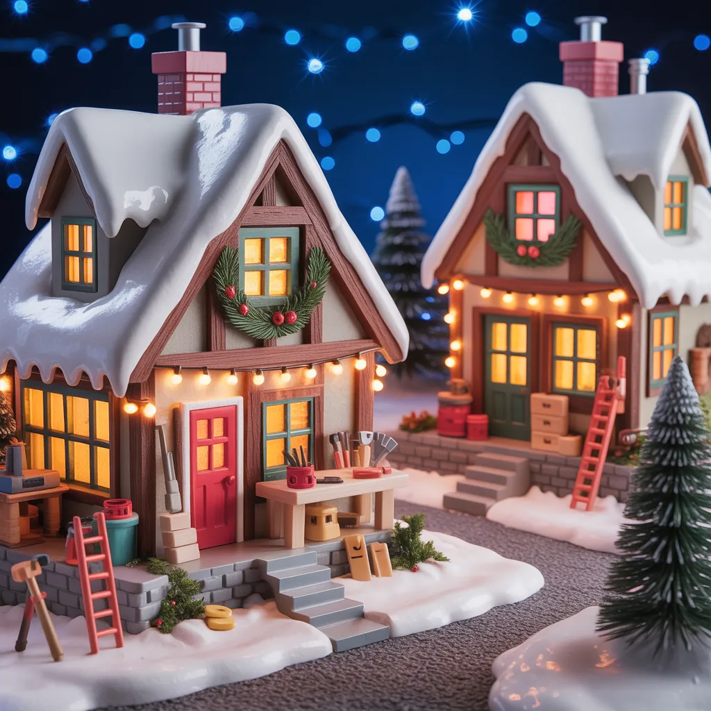 ideas for christmas village