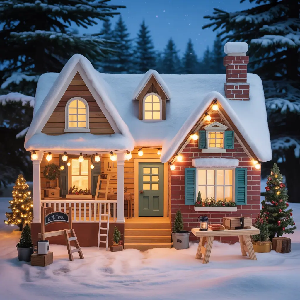 ideas for christmas village