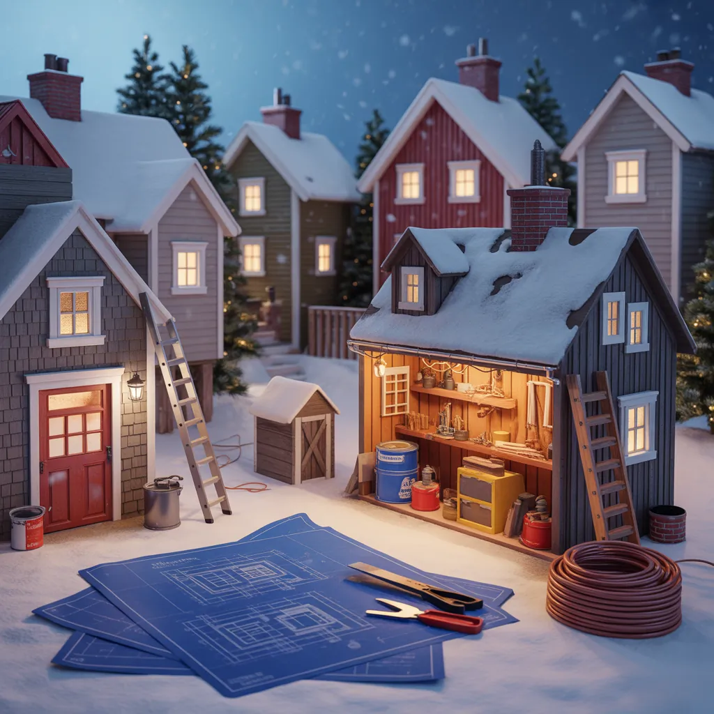 ideas for christmas village