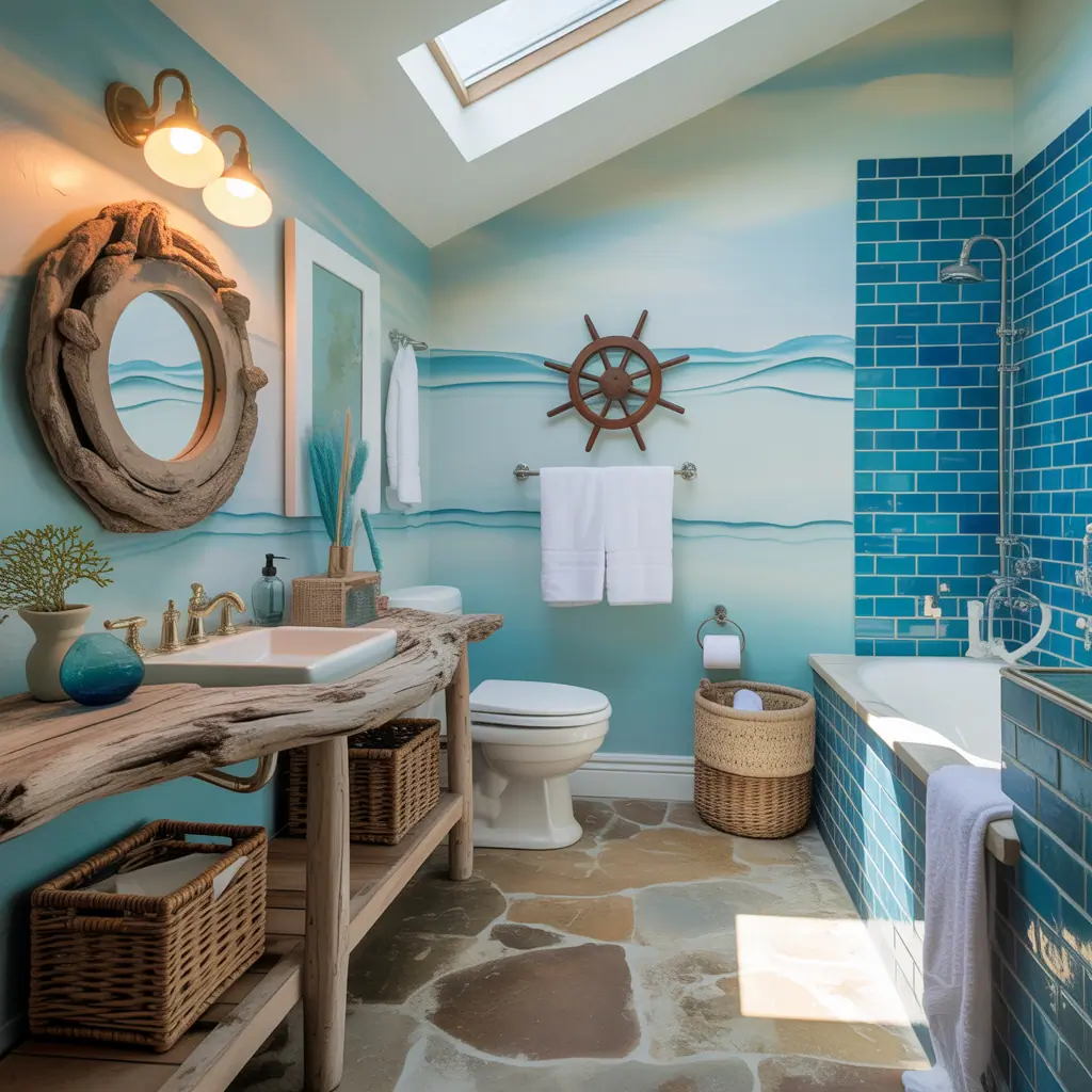 ideas for coastal bathroom