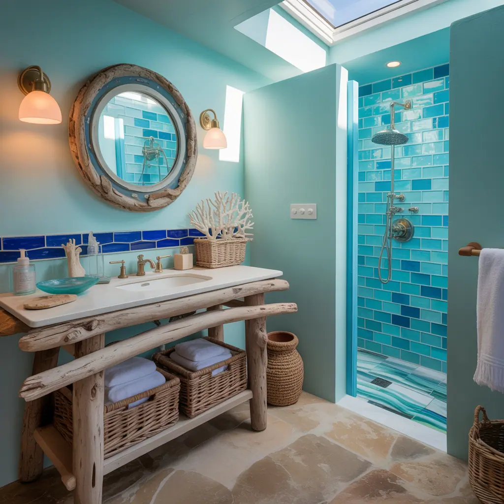 ideas for coastal bathroom