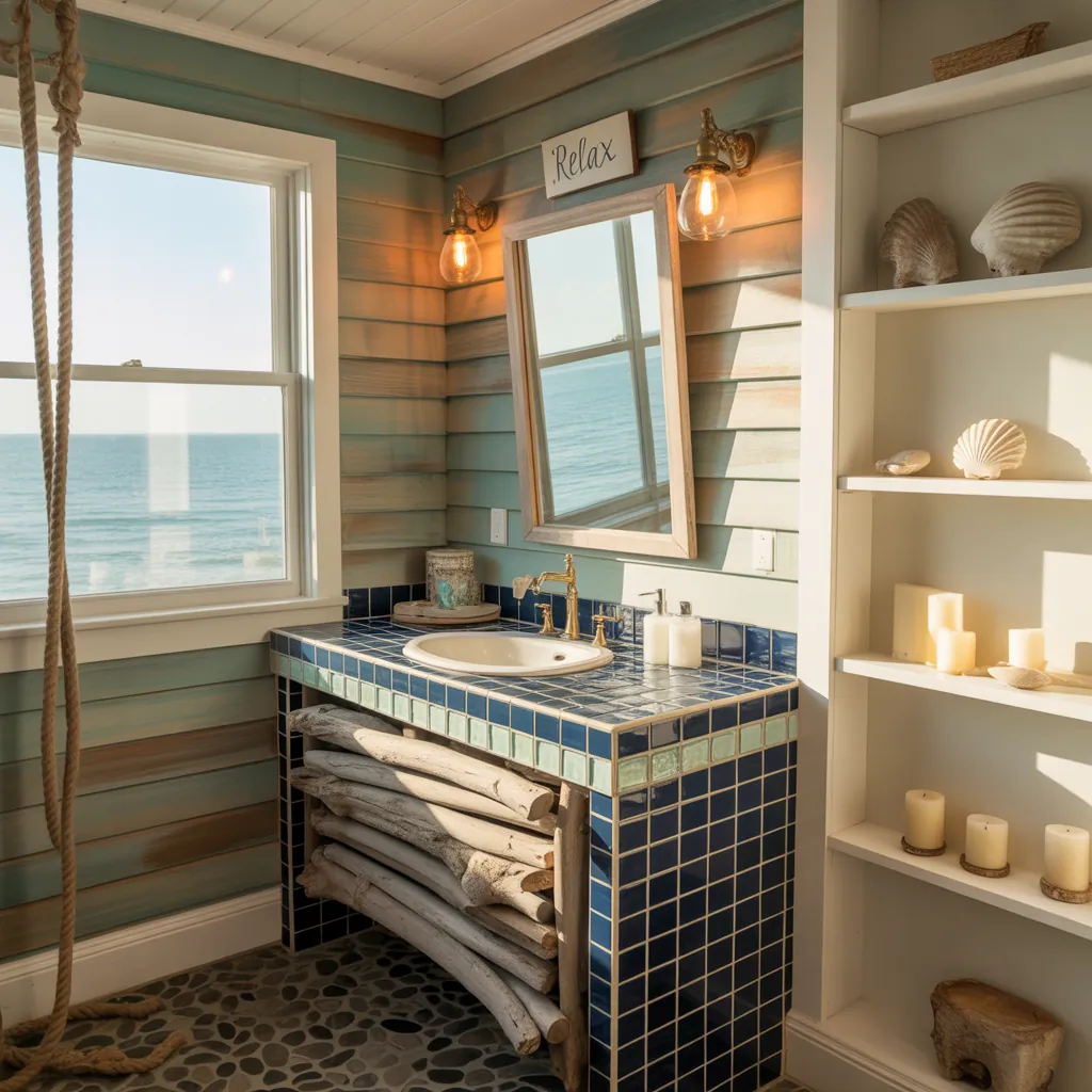 ideas for coastal bathroom