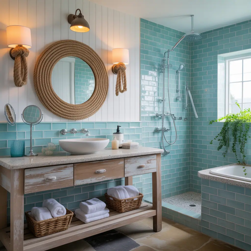 ideas for coastal bathroom