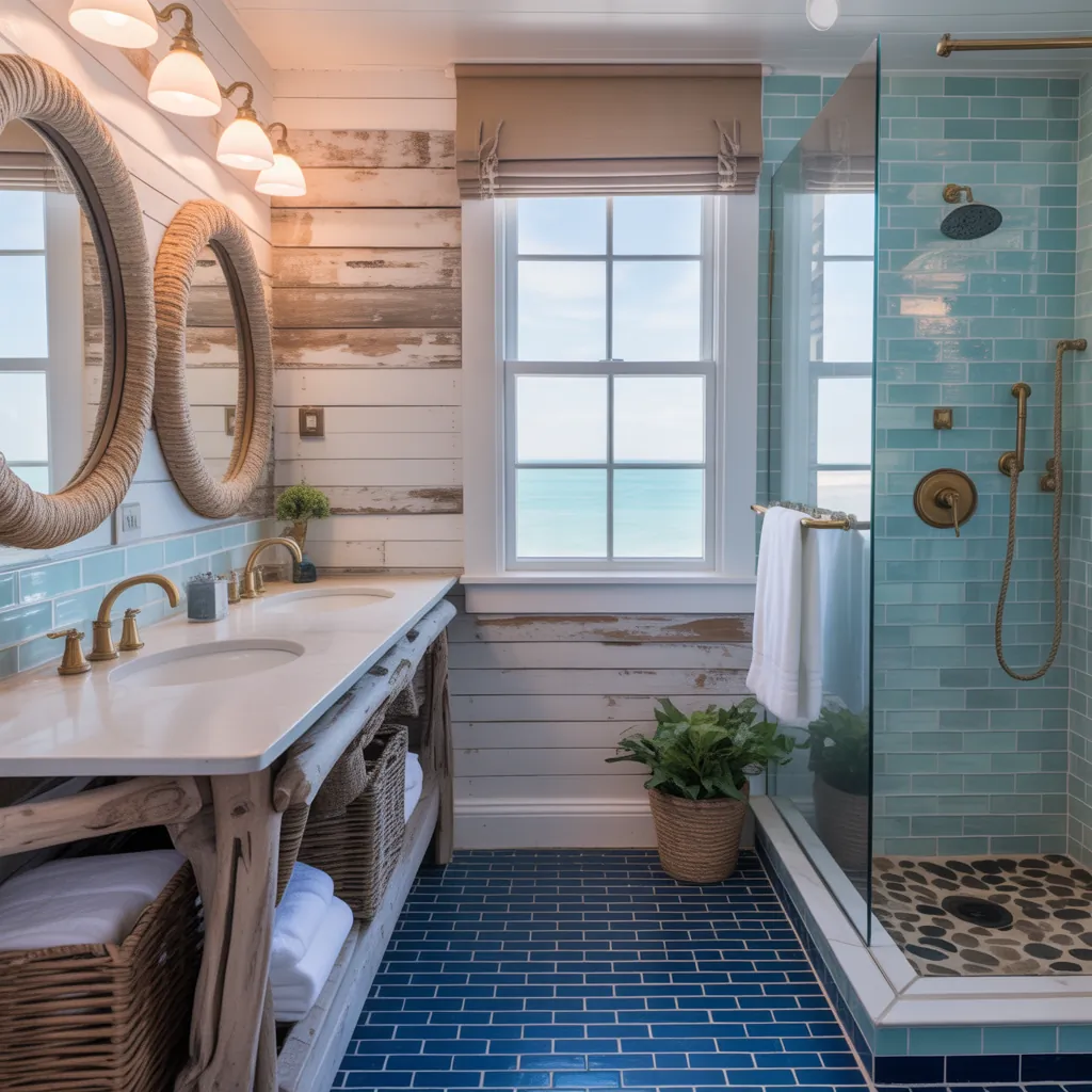 ideas for coastal bathroom