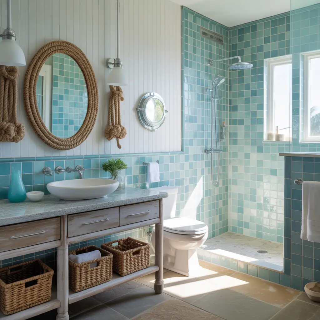 ideas for coastal bathroom