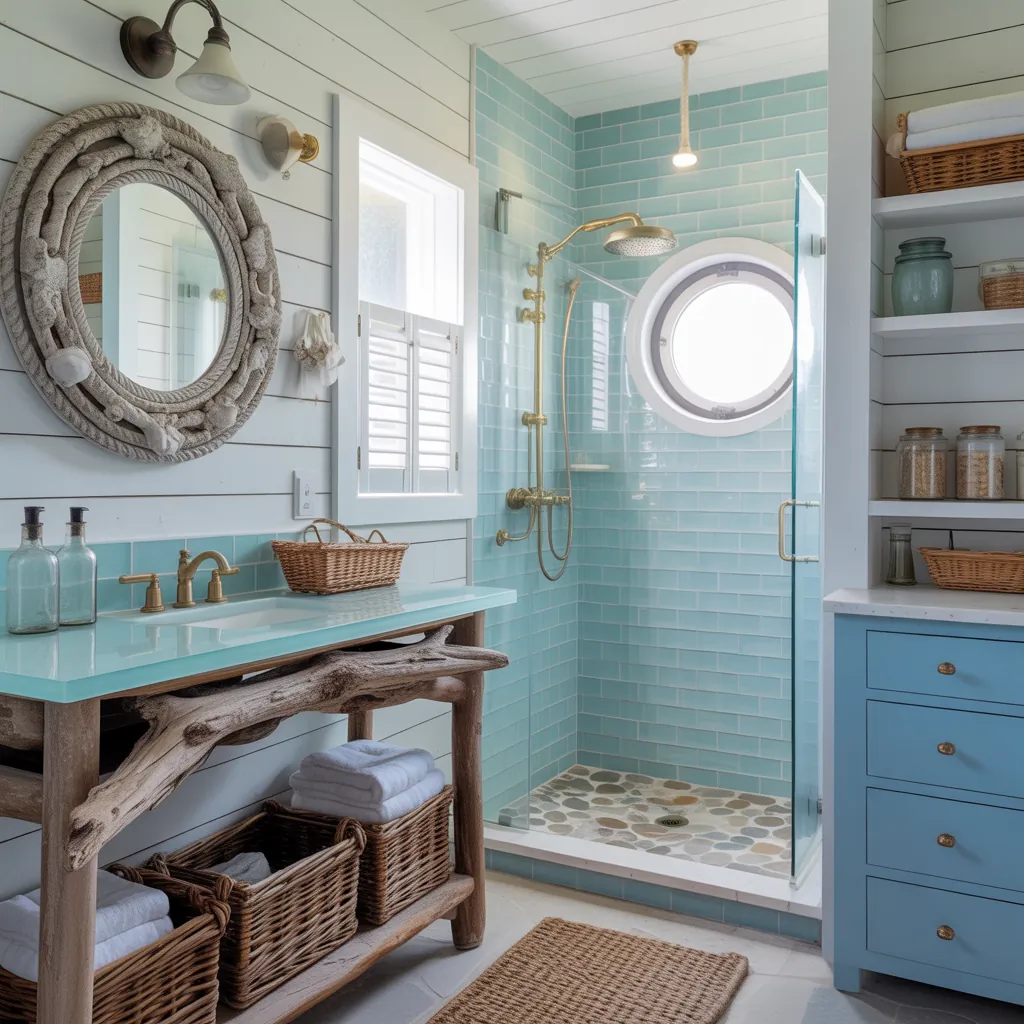 ideas for coastal bathroom