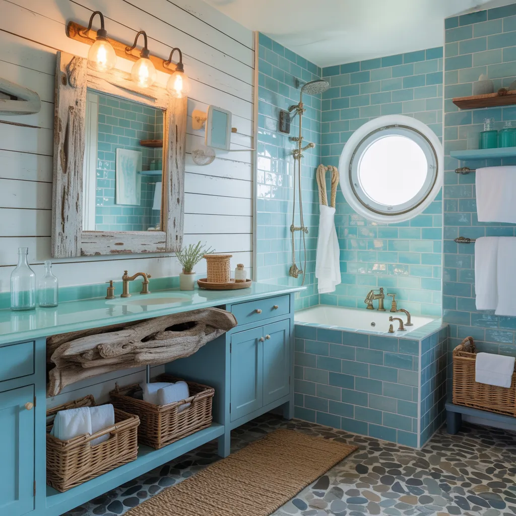 ideas for coastal bathroom