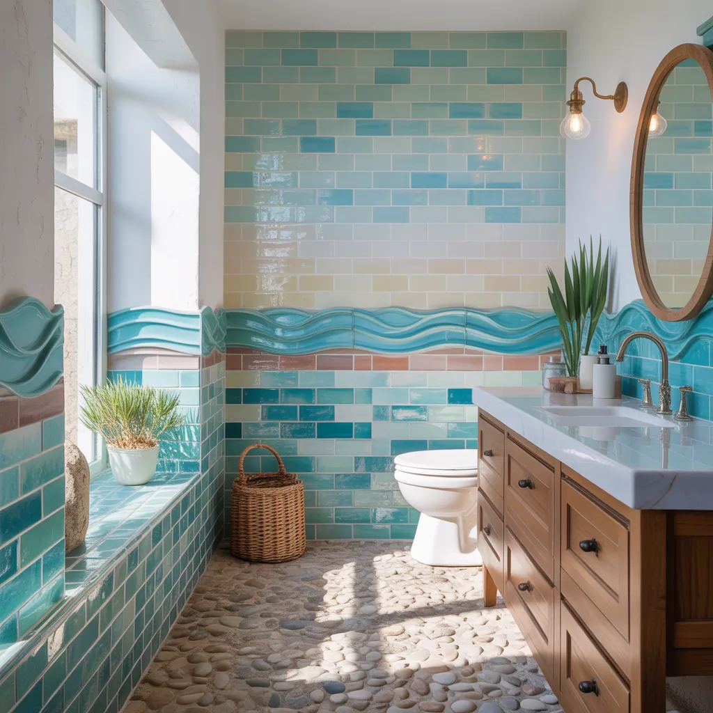 ideas for coastal tile