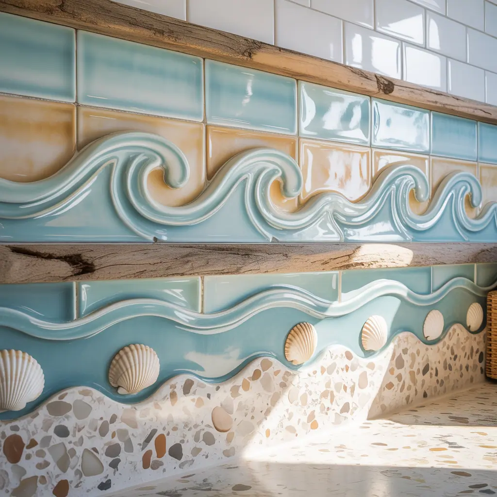 ideas for coastal tile