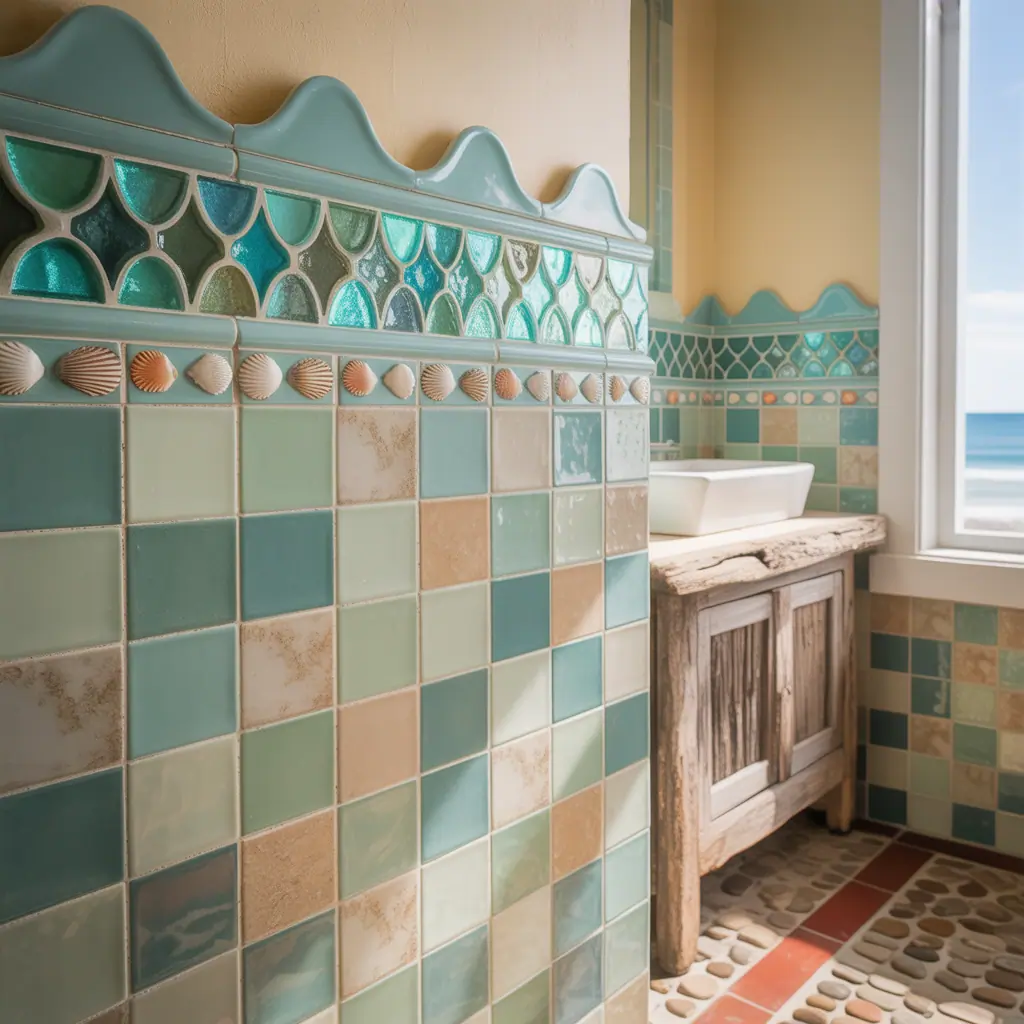 ideas for coastal tile