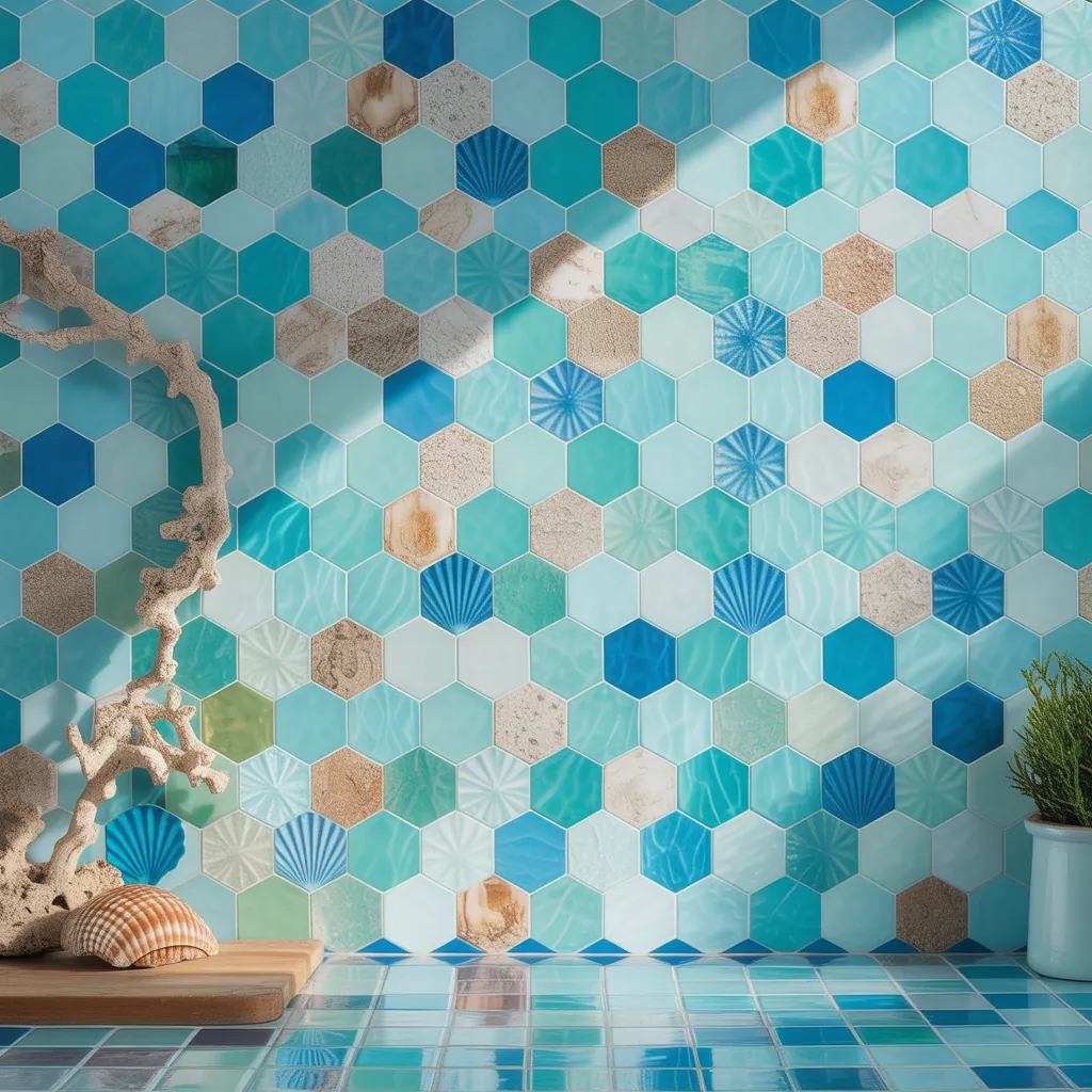 ideas for coastal tile