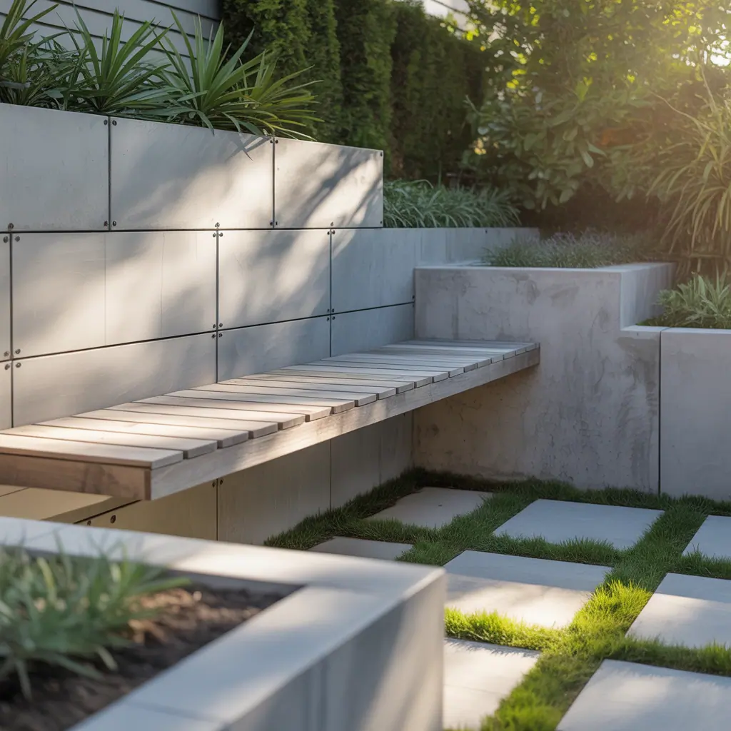 ideas for concrete retaining walls