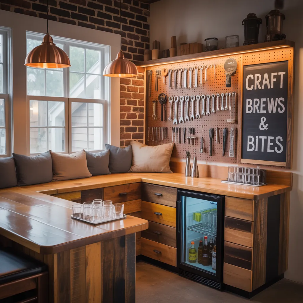 ideas for corner bar